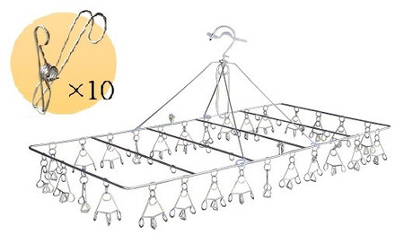 ハンガー ピンチ 【安江式まじかる ピンチハンガーII 大型版（36P） 安江式強力ハンギングピンチ （10個）セット】| Image Craft 株式会社 ハンガー 洗濯バサミ ピンチ 洗濯 日本製 丈夫 長持ち