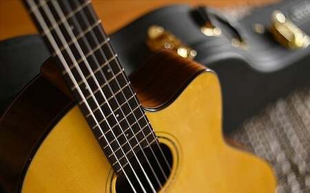 【 アコースティックギター 】K.Yairi VINCENT VC-11c |VINCENT ハードケース付き アコースティック ギター 楽器 弦楽器 音楽