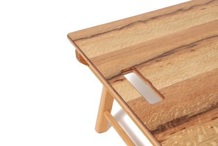 アベマキ アウトドア ローテーブル（折りたたみ式）収納バッグ付 | 可茂森林組合 M169S02