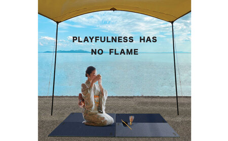 ポータブル 畳 HERINAIYAN 黄金色 900×600mm | BAN-SICK 畳 たたみ ポータブル アウトドア