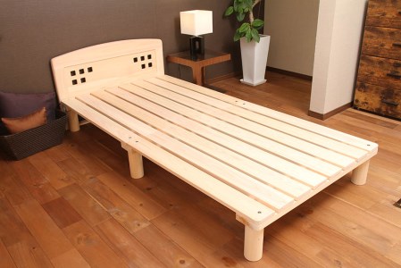 M285S01 ひのきベッド『かおりちゃん』こまど シングル