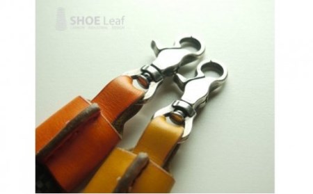携帯 用 靴べら （ カーボン 製）SHOE leaf ENZYU オレンジ |ヒロセ金型 M52S03