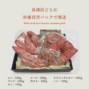 【4002】ハンターが営む鹿肉加工工場の上川えぞ鹿肉 希少部位入りプレミアムセット【配送不可地域：離島】【1566579】