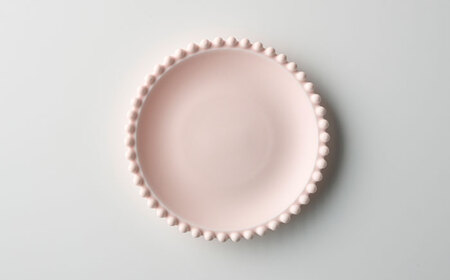 ピンクハウス ノベルティ　プレート2枚セット　新品 Virginia Casa ROMANTICA デザートプレート23cm ピンク