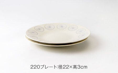 【美濃焼】moco(モコ) プレート 6組セット (3形状×2色) 【みのる陶器】食器 食器セット お皿 皿 ランチ プレート 美濃焼 セット ケーキ ソーサー 中皿 さら おしゃれ キッチン用品 洋食器 [MBF064]