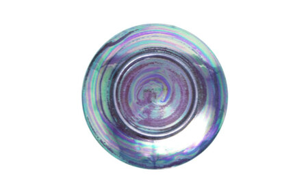 【美濃焼】ボナペティ8プレート　紫匂瓷【RYOTA AOKI POTTERY/青木良太】陶芸家 青木良太 大皿 インテリア 雑貨 食器 パスタ皿 メインディッシュ 芸術 美術品 高級感 パープル 紫 おしゃれ 送料無料 [MCH320]