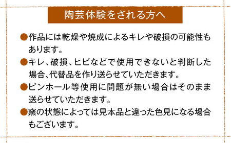 美濃焼 陶芸体験 ペアセット ひとり500gずつ【はまぐり窯】[MGG006]