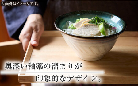 【美濃焼】KANADE 丼 中 ブルー 5枚セット【丸利玉樹利喜蔵商店】食器 丼 ミニ丼 どんぶり ボウル 麺鉢 ラーメン鉢 うどん 青 ブルー きれい 新居 食卓 家族 送料無料 [MCC080]