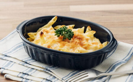 【美濃焼】楕円型でおしゃれなグラタン皿 19cm ネイビー 3点セット 【うつわやさん−カネ忠】 グラタン オーブン 耐熱[MBO056]