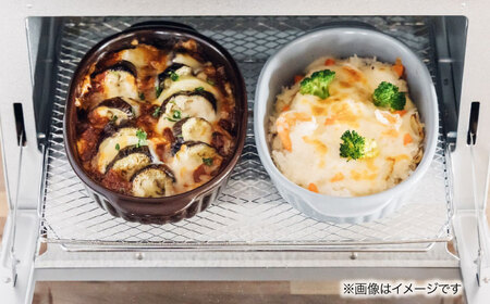 【美濃焼】楕円型でおしゃれなグラタン皿 19cm ネイビー 3点セット 【うつわやさん−カネ忠】 グラタン オーブン 耐熱[MBO056]