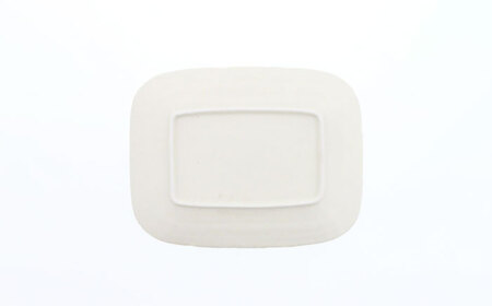 【美濃焼】雫 しずく 彫十草 盛皿 2枚セット【カネ定製陶】[MEI095]