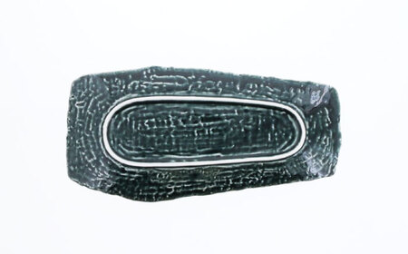 【美濃焼】黒部 ちぎり型 焼物皿 2枚セット【カネ定製陶】[MEI130]