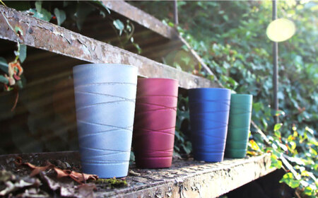 【美濃焼】トールカップ  エメラルドグリーン【二幸】ビール フリーカップ 陶器[MCZ118]