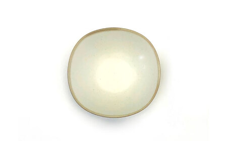 【美濃焼】淡く優しいフチドリのボウル ５点セット【山正各務陶器】 ナチュラル　器 北欧風 クリーム色 (640313)[MFW050]