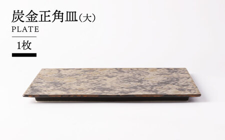 苔フレームスクエアMIDDLE「朧月夜」濃茶1点 世話いらず！ Modrest - Alpine Modern Mid Century Black Square Coffee Table