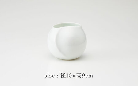 【美濃焼】ワイングラス【陶芸家 山田晋一朗】【TOKI MINOYAKI返礼品】食器 酒器 カップ コップ お酒 日本酒 ビール ワイン 白 ホワイト シンプル [MAJ003]