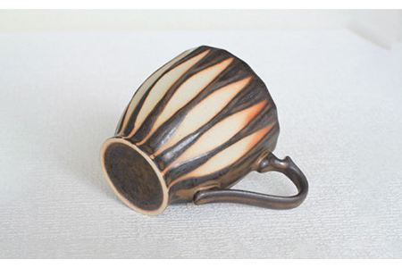 【美濃焼】サンセベリア マグ【山功高木製陶】食器 マグカップ コーヒーカップ ティーカップ アジア アフリカ モダン カフェ 癒し コーヒー 紅茶 茶 ブラウン 陶器 送料無料  [MAV002]