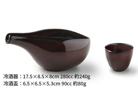 【美濃焼】ハス冷酒器セット【カネコ小兵製陶所】【TOKI MINOYAKI返礼品】食器 片口 お猪口 おちょこ プレート お酒 日本酒 冷酒 ギフト プレゼント 贈り物 レンジ対応 食洗機対応 送料無料 [MBD057]