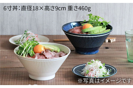 【美濃焼】Albee 茶碗・6寸丼 3色×2 6点セット【みのる陶器】【TOKI MINOYAKI返礼品】 飯碗 茶碗 食器 丼 どんぶり ボウル 麺鉢 ボウル 鉢 大鉢 おしゃれ ラーメン鉢 うどん丼ぶり そば丼ぶり 丼物 カフェ丼 ご飯 料理 日本食 器 雑貨 美濃焼 国産 おうちカフェ 和カフェ シンプル キッチン[MBF004]