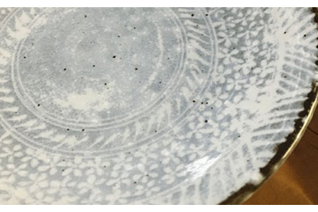 美濃焼】三島粉引 5.5皿 5枚セット（取り皿/プレート）（昭和製陶