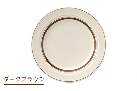 【美濃焼】カントリーサイド 23cmプレート 4色セット（光洋陶器）【cierto】 食器 プレート 皿 洋食器 デザート皿 パスタ皿 メインディッシュ ブラウン グリーン ブルー オレンジ 茶 緑 青 ホワイト 白 23cm 食器セット セット 送料無料 [MCD081]