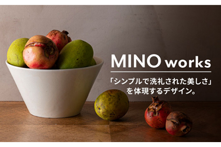 【美濃焼】MINO_works プレート L・ボウル Lセット（コットンホワイト）【大東亜窯業】食器 皿 パスタ皿 ワンプレート 丼 どんぶり 鉢 副菜鉢 サラダボウル 白 おしゃれ 食器セット 新生活 [MAG023]