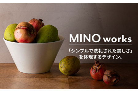 美濃焼】MINO_works ペア マグカップ （コットンホワイト・サックス