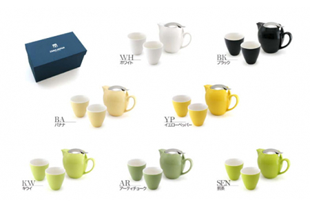 【美濃焼】ティーギフトセットB ピンク【ZERO JAPAN】【TOKI MINOYAKI返礼品】 食器 うつわ 茶器 ティーポット 湯呑み シンプル かわいい おしゃれ 贈り物  紅茶ポット 緑茶 ハーブティー おうちカフェ ナチュラル 送料無料   [MBR029]