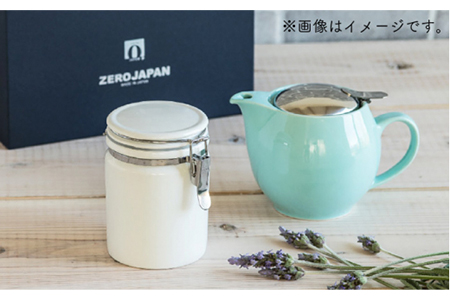 【美濃焼】ティーギフトセットC ターコイズ【ZERO JAPAN】【TOKI MINOYAKI返礼品】 食器 うつわ 茶器 ティーポット 湯呑み シンプル かわいい おしゃれ 贈り物  紅茶ポット 緑茶 ハーブティー おうちカフェ ナチュラル  送料無料 [MBR041]