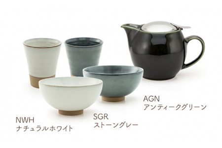 【美濃焼】DINING 和モダンセット（セットD）【ZERO JAPAN】 食器 うつわ 茶器 湯呑み おしゃれ  ティーポット 湯呑み シンプル かわいい おしゃれ 贈り物  紅茶ポット 緑茶 ハーブティー おうちカフェ ナチュラル 送料無料 [MBR080]