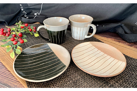 マグカップ　コーヒーカップ　ディナー皿 Amazon.co.jp: ins風レトロセラミックコーヒーカップマレーシア