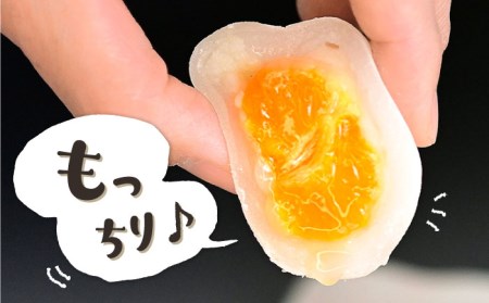 ＜ジューシーでモチモチ＞丸ごとみかん大福（20個入り）【虎渓渡辺製菓】和菓子 大福 餅 みかん 丸ごと まるごと 白あん おやつ スイーツ デザート おもてなし もちもち 冷凍 贈り物 ギフト 贈答 送料無料 [MCM008]