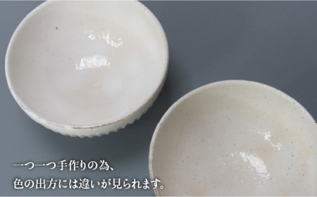 美濃焼】鎬 丼L 3個セット 粉引(太)【藤山窯】【TOKI MINOYAKI返礼品