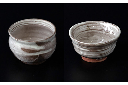 【美濃焼】粉引 刷毛目 片口酒器セット【桂山窯】食器 美濃焼  手作り 酒器 晩酌 日本製 おしゃれ セット レンジ対応 食洗機対応 送料無料[MEO005]