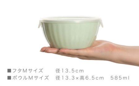 【美濃焼】ラフィネス パステル ノンラップボウル Ｓ・M 計6セット【陶器ショップKAEDE】食器 皿 ボウル パックボウル 保存容器 保存 電子レンジ対応 ピンク ブルー グリーン 便利 スタッキング 新生活 送料無料 [MER001]