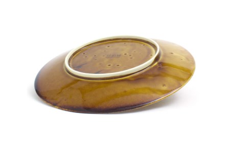 【美濃焼】琥珀焼 皿9寸【RYOTA AOKI POTTERY/青木良太】/ 陶芸家 皿 ワンプレート プレート 美濃焼 セット インテリア おしゃれ 陶器 食器 陶芸家 琥珀 送料無料[MCH284]