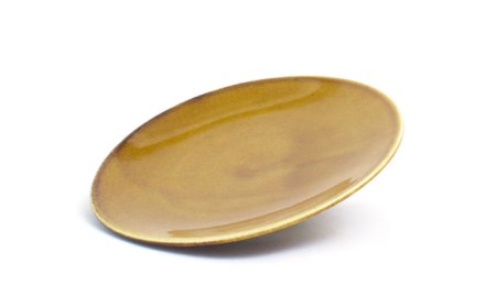 【美濃焼】琥珀焼 皿5寸【RYOTA AOKI POTTERY/青木良太】/ 陶芸家 プレート インテリア 雑貨 食器 皿 ケーキ皿 取り皿 芸術 美術品 高級感 おしゃれ 送料無料 [MCH285]