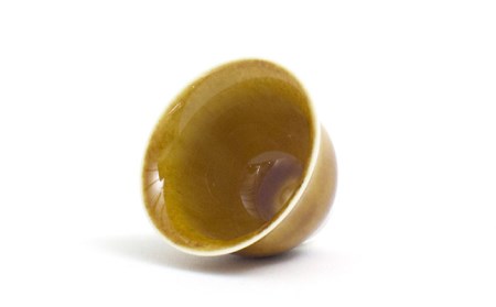 【美濃焼】琥珀焼 盃【RYOTA AOKI POTTERY/青木良太】/ 陶芸家 カップ インテリア 雑貨 食器 酒器 盃 ぐい呑み  芸術 美術品 高級感 おしゃれ 送料無料 [MCH286]