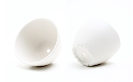 【美濃焼】ミルク Plant Hunter Pot【RYOTA AOKI POTTERY/青木良太】/ 陶芸家 プランター インテリア 雑貨 植木鉢 ホワイト 白 芸術 美術品 高級感 おしゃれ 送料無料 [MCH293]