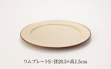 【美濃焼】グレイズ リムプレート S・L 2枚 セット（イエロー）【丹山窯】食器 皿 プレート パスタ皿 ケーキ皿 メインディッシュ ワンプレート イエロー 黄 シンプル おしゃれ レンジ対応 食洗機対応 送料無料 [MEH005]