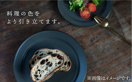 【美濃焼】miranda プレートS 2枚セット（ブロンズ）【KANEAKI SAKAI POTTERY】【TOKI MINOYAKI返礼品】 食器 皿 プレート 19cm サラダ ケーキ皿 デザート 取皿 取り皿 ペア 食器セット セット シンプル 送料無料 [MBC045]