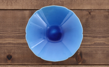 【美濃焼】コンポート 12.5cm 凛 ブルー 2点セット【EAST table】洋菓子 アクセサリー インテリア 和食器 日本製 デザート皿 アフタヌーンティー 陶器 ナチュラル 高台皿 脚付き皿 トレー お家カフェ [MBS090]