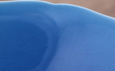 【美濃焼】コンポート 12.5cm 凛 ブルー 2点セット【EAST table】洋菓子 アクセサリー インテリア 和食器 日本製 デザート皿 アフタヌーンティー 陶器 ナチュラル 高台皿 脚付き皿 トレー お家カフェ [MBS090]