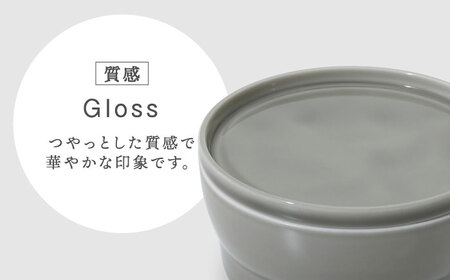 【美濃焼】StackStockなごみの色目（Gloss）プレートL・ボウルL　３色セット【城山製陶所】食器 皿 鉢 ケーキ皿 取り皿 副菜鉢 インテリア アクセサリートレイ 小物入れ スタッキング ブラウン グレー グリーン 茶 灰 緑 磁器 シンプル おしゃれ レンジ対応 食洗機対応 送料無料[MCK050]
