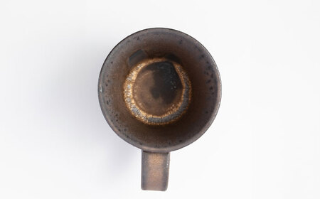 【美濃焼】匠のマグカップ ゴールドブルー 彩シリーズ【角山製陶所】食器 コップ マグ 持ち手 取っ手 窯変 宇宙 金色 ゴールド 青色 ブルー シック 大人 送料無料[MCS006]