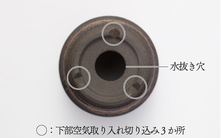 【美濃焼】匠の植木鉢 ゴールドブルー 彩シリーズ【角山製陶所】観葉植物 鉢植え プランター 多肉植物 雑貨 インテリア ガーデニング 3号鉢相当 陶器 窯変 宇宙 金色 ゴールド 青色 ブルー シック 大人 送料無料[MCS015]