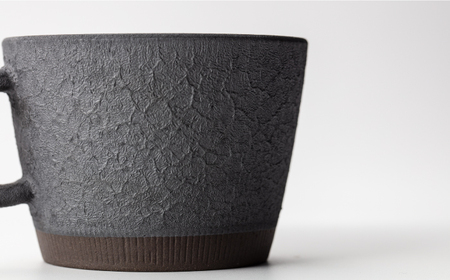 【美濃焼】プラネットコーヒーカップ・プレート ペア 月 4点セット【竜山窯】マグ ペアカップ カップ [MFR002]