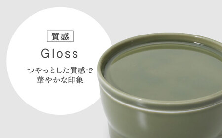 【美濃焼】StackStock なごみの色目（Gloss）プレートM・ボウルM 4点 セット Matcha Green × Azuki Brown【城山製陶所】食器 小皿 小鉢 醤油皿 薬味皿 副菜鉢 インテリア アクセサリートレイ 小物入れ スタッキング グリーン ブラウン 緑 茶 磁器 シンプル おしゃれ レンジ対応 食洗機対応 送料無料 [MCK061]