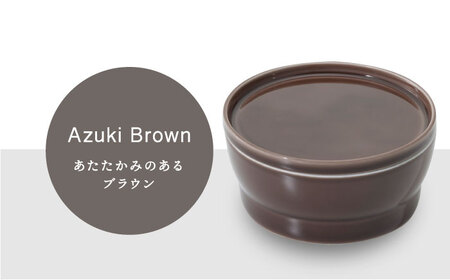 【美濃焼】StackStock なごみの色目（Gloss）プレートL・ボウルL 4点 セット Azuki Brown × Sesame Gray【城山製陶所】食器 皿 鉢 ケーキ皿 取り皿 副菜鉢 インテリア アクセサリートレイ 小物入れ スタッキング ブラウン グレー 茶 灰 磁器 シンプル おしゃれ レンジ対応 食洗機対応 送料無料 [MCK066]
