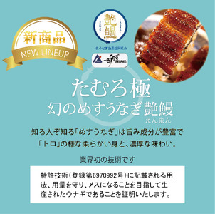 44 たむろ極　幻のめすうなぎ艶鰻（蒲焼き2尾）